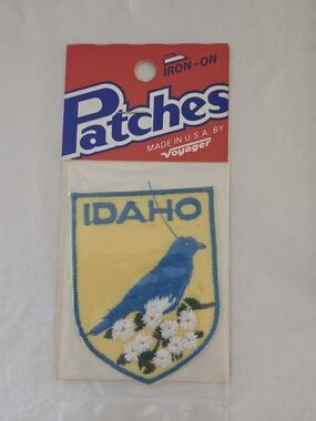 Vintage Idaho Iron-On Patch